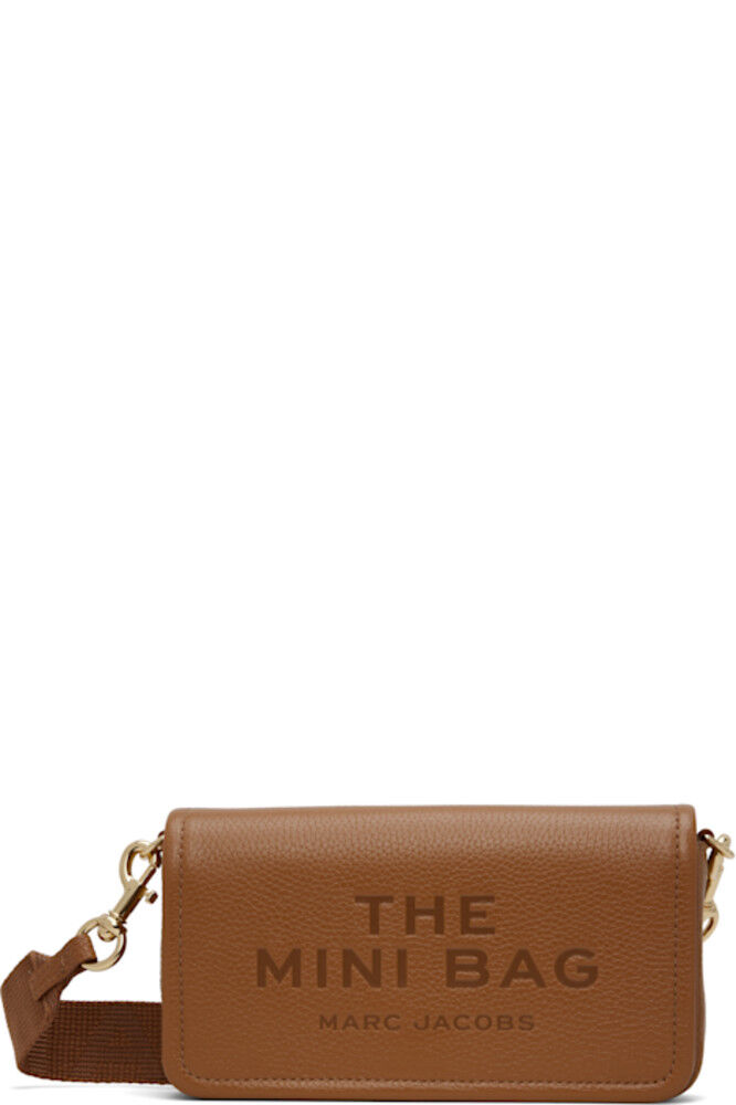 

Коричневая сумка «The Leather Mini» Marc Jacobs
