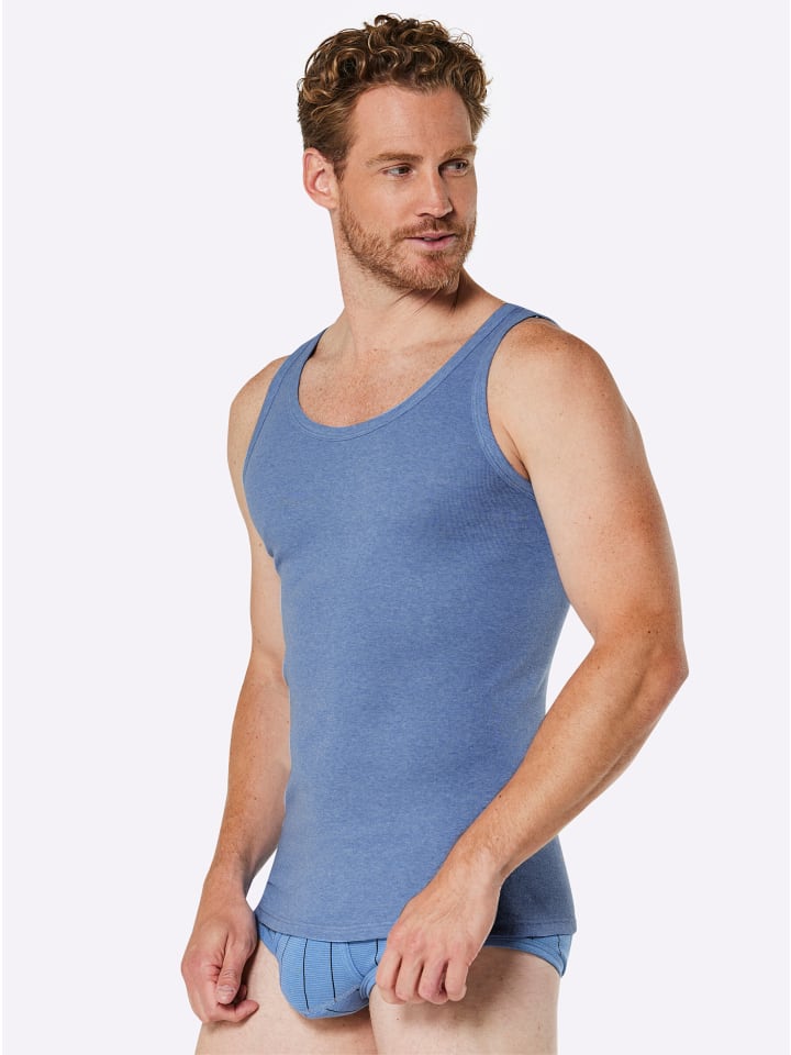 

Нижняя рубашка светло-голубого меланжа WITT WEIDEN