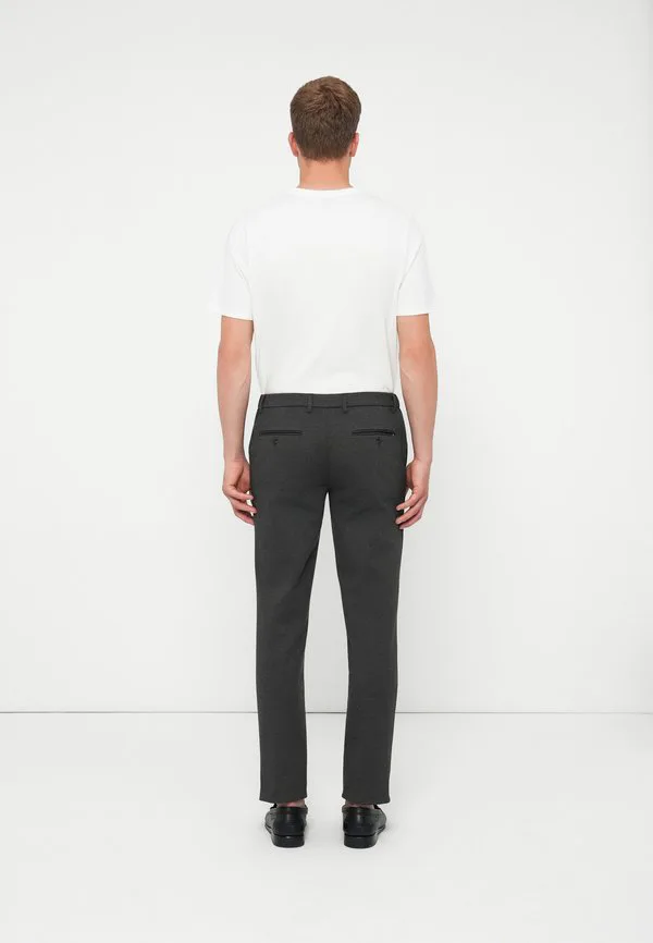 Функциональные брюки в стиле smart casual прямого кроя Tommy Hilfiger, Dark Grey Heather — фото 3
