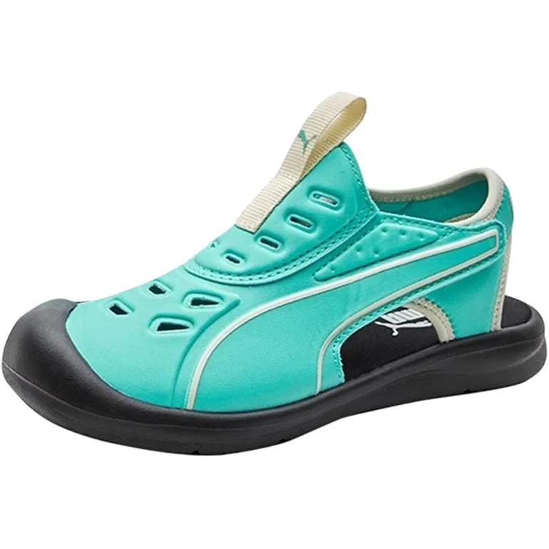 PUMA Детские сандалии Aquacat Fabric Low top Aqua Blue/Butter Vanilla для детей 3-7 лет
