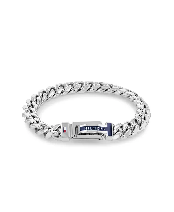 

Мужской браслет из нержавеющей стали Tommy Hilfiger, silver