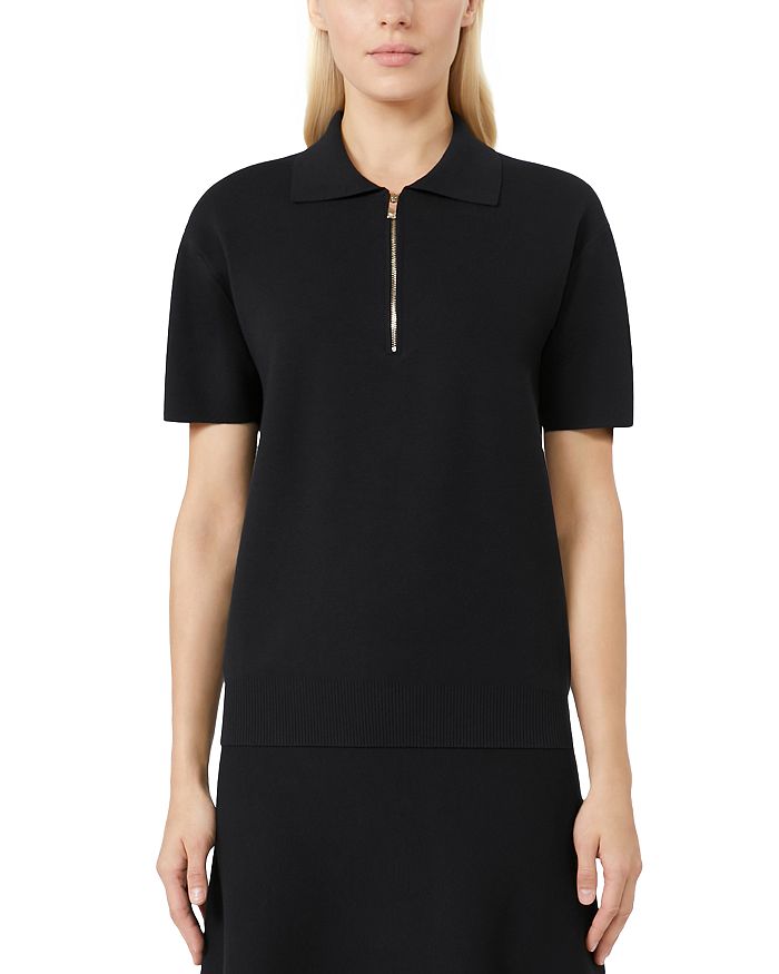 

1 Трикотажный поло Teti Max Mara Studio, синий