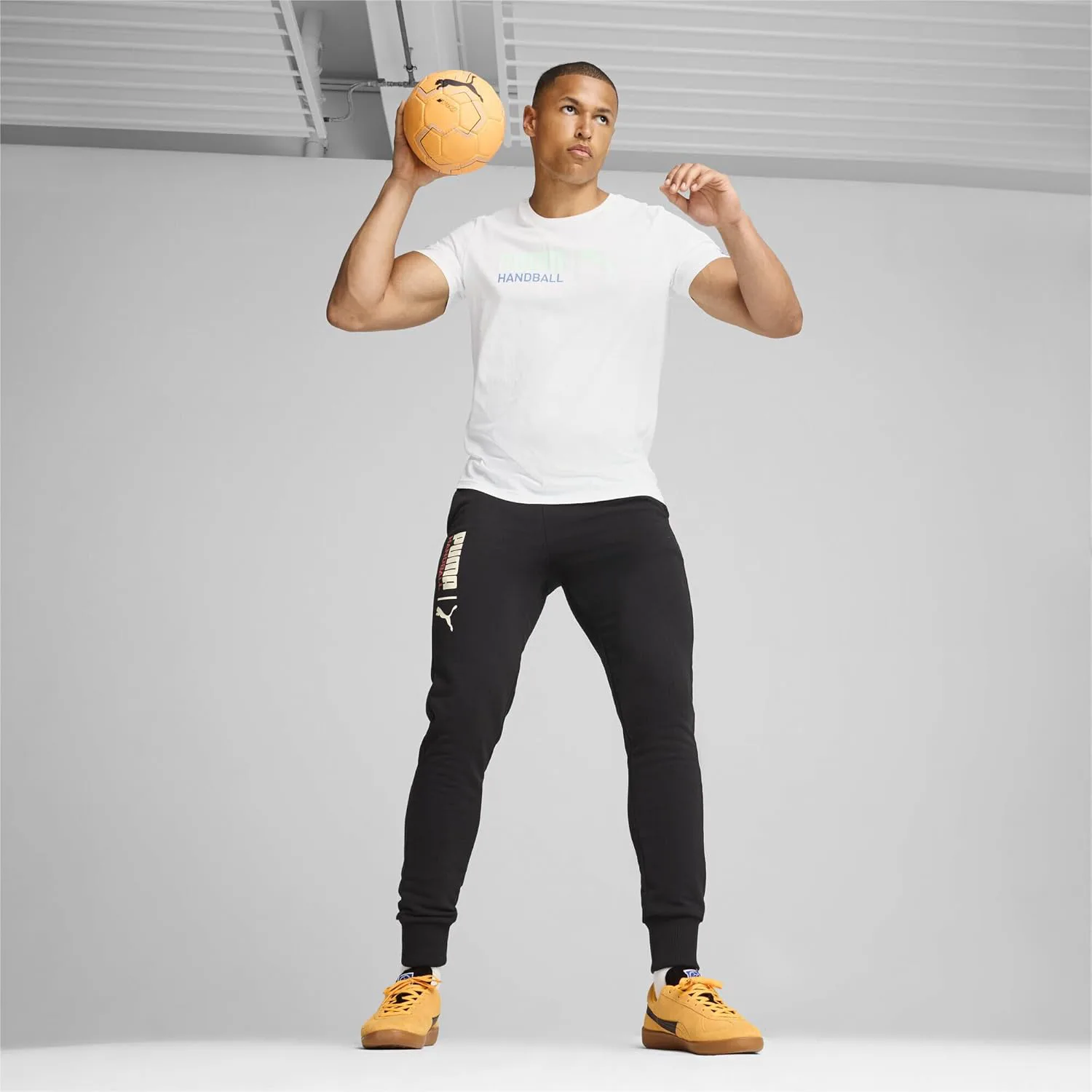 Кроссовки PUMA Mens Soccer, черный — фото 3