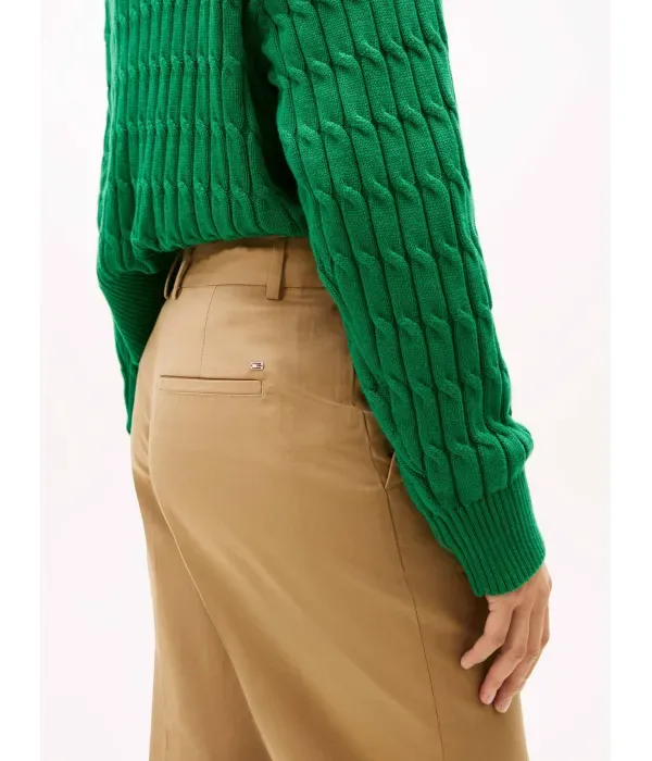 Брюки чинос slim fit Tommy Hilfiger, бежевый — фото 4