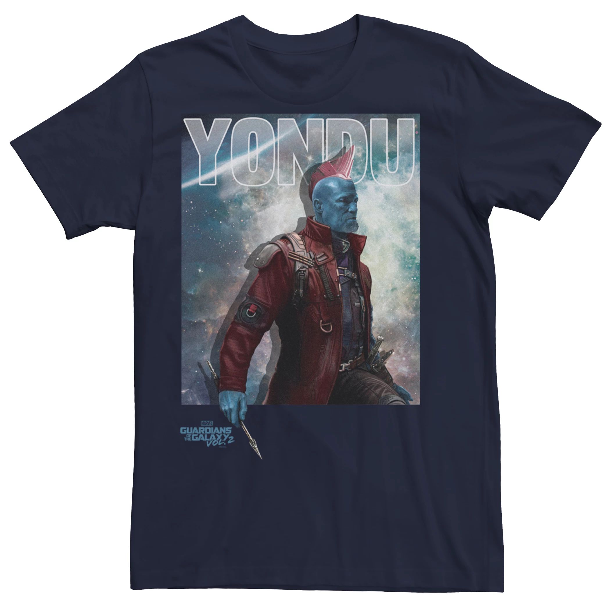 

Мужская футболка Marvel Guardians of the Galaxy 2 Yondu с космическим рисунком Licensed Character