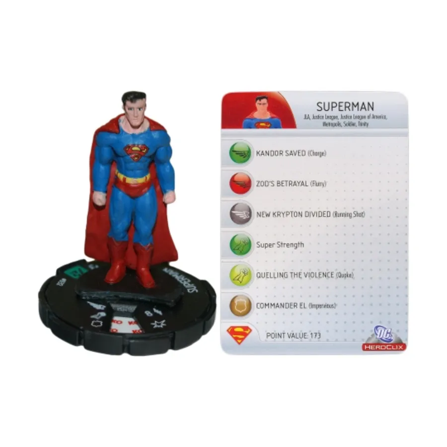 

Супермен № 032 (Ю), DC HeroClix - 75th Anniversary - Singles