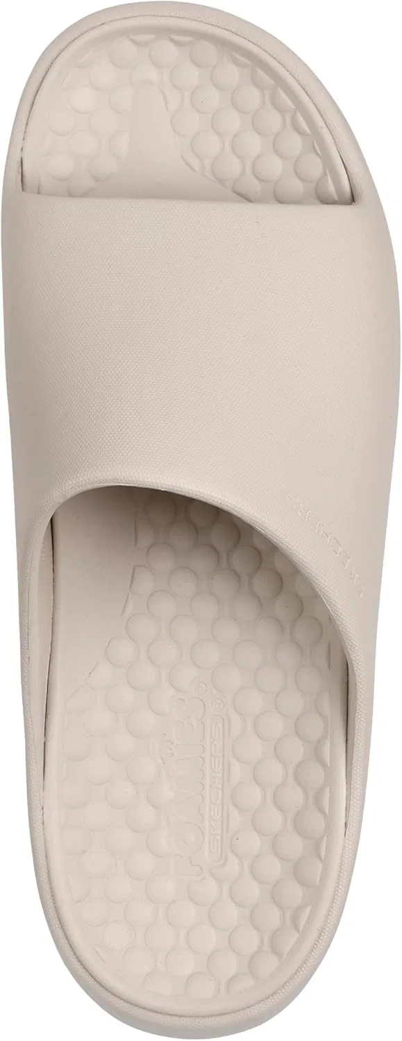 Мужские сандалии Skechers Foamies Precision Slide, Natural — фото 3