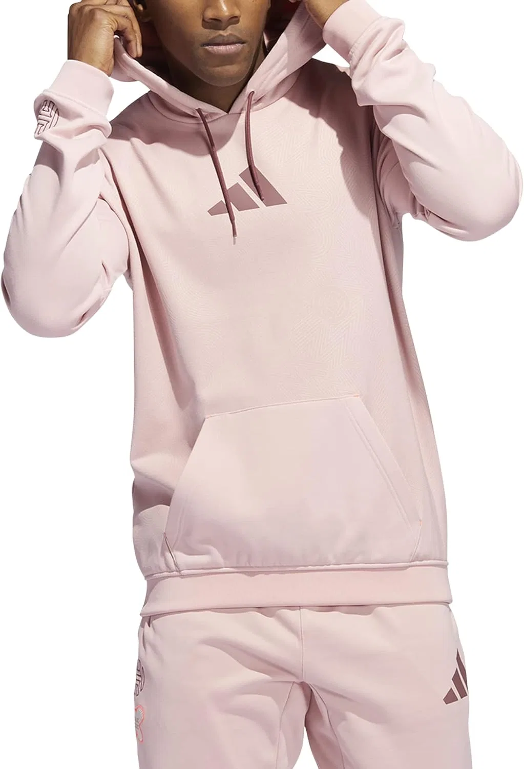 Толстовка Adidas Men's Harden Foundation, сиреневый
