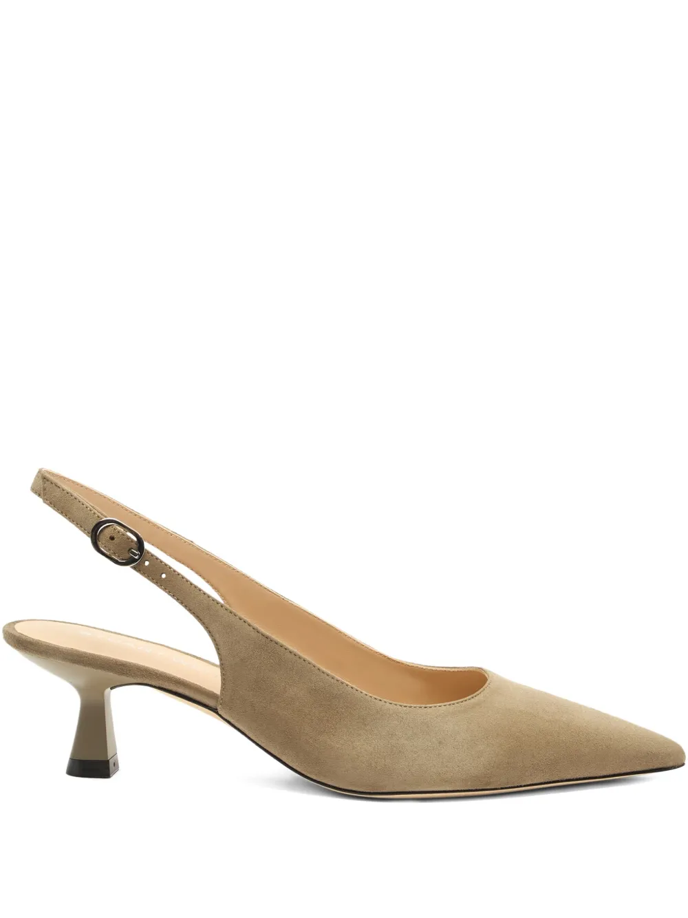 Туфли Stuart Sculpt 50 с ремешком на пятке Stuart Weitzman, нейтральный