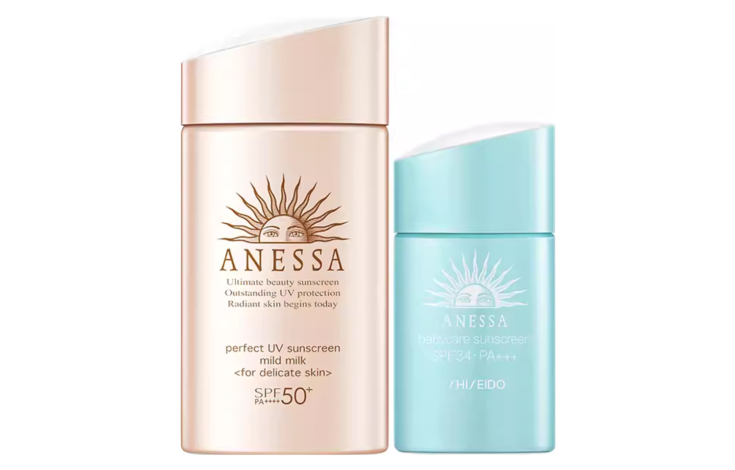 Солнцезащитный крем ANRESHA Gentle Care с защитой от ультрафиолета SPF50+ PA++++ 60мл+25мл ANESSA — фото 2