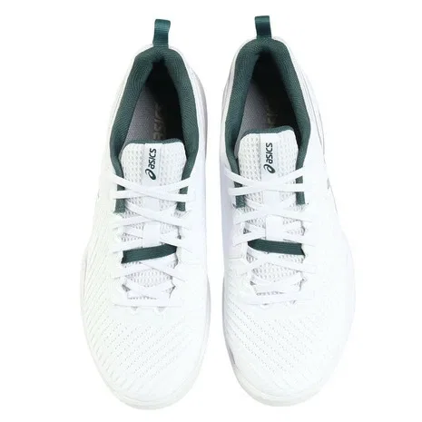 Теннисные кроссовки для грунта и искусственной травы «Prestige Neo OC Wide» от ASICS, White X Silver — фото 2
