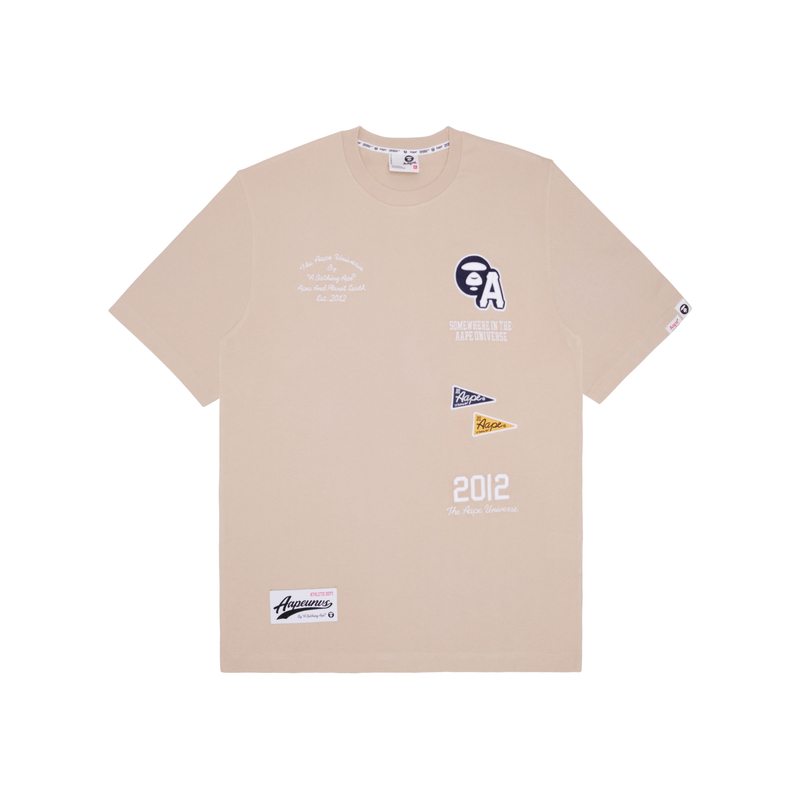 

Футболка мужская Aape, светло-бежевый BGE