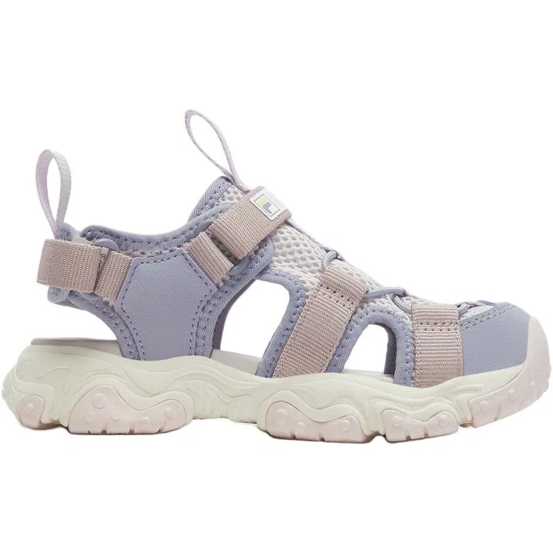 Детские сандалии FILA KIDS с кошачьими лапками, фиолетовые — фото 3