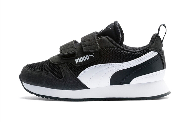 

Кроссовки Puma R78 Little Kid 'Black White'