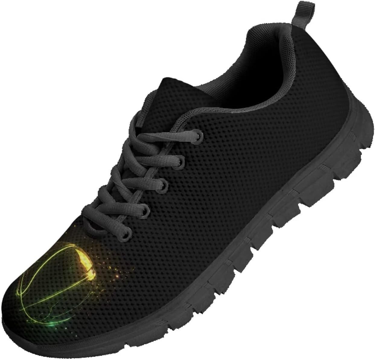 

Кроссовки Funnydude Funny Print для мужчин осенние легкие удобные для тренировок, Neon Basketball