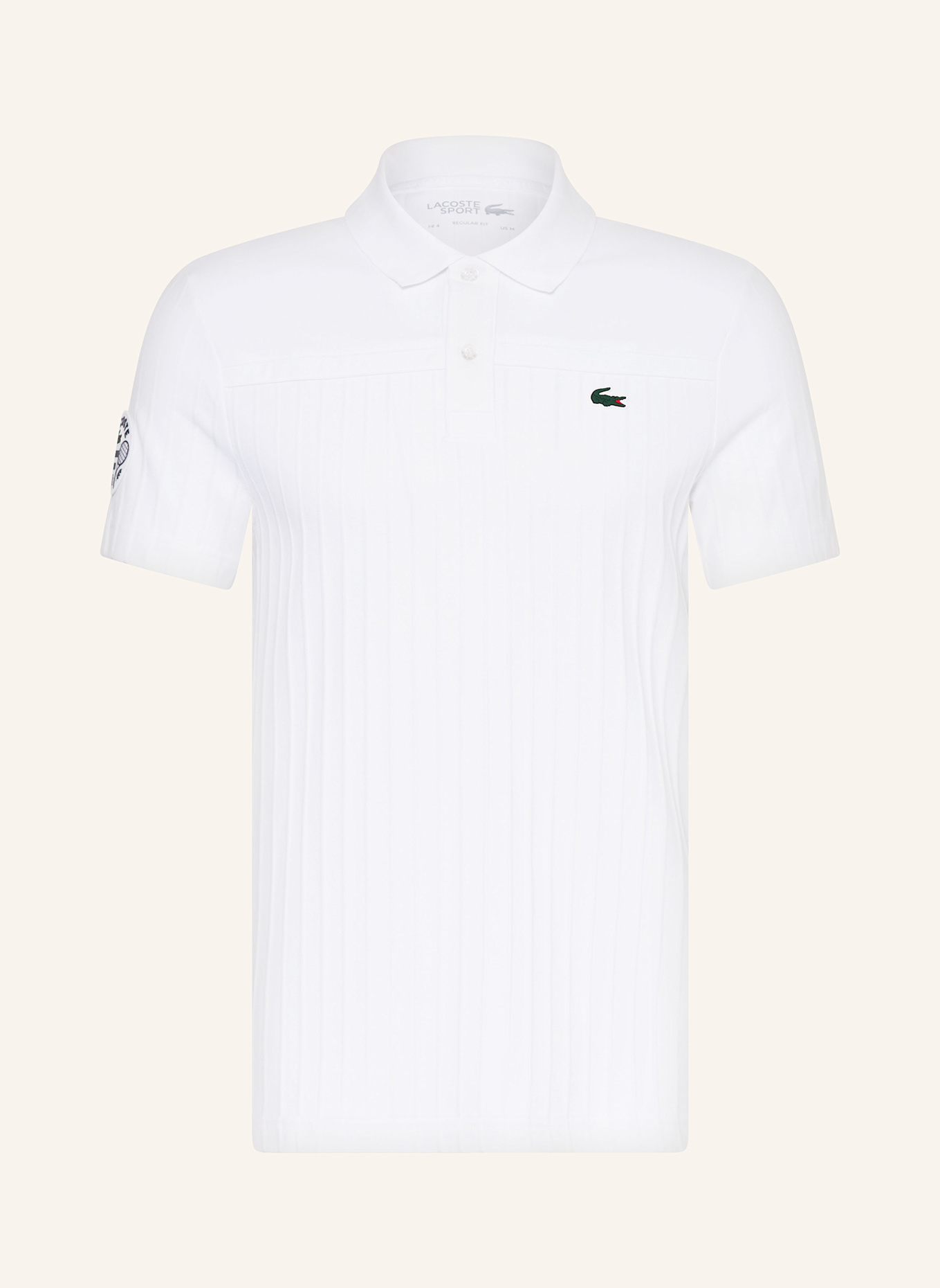 

Функциональная рубашка-поло наследия Lacoste, белый
