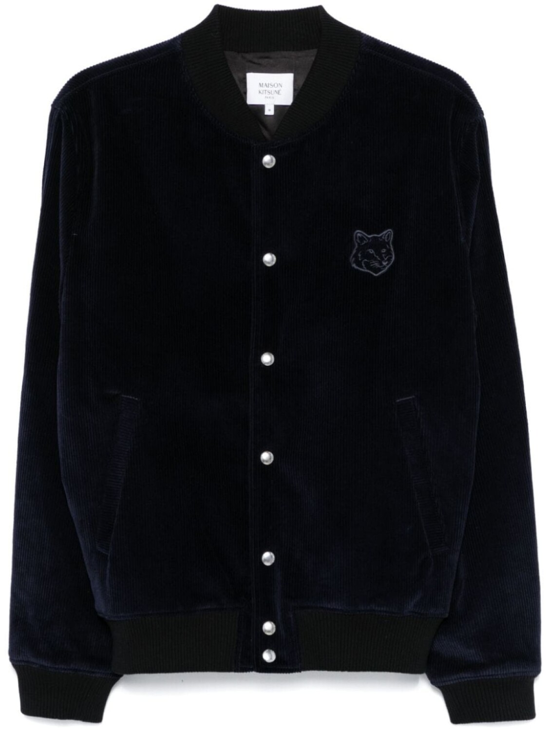 

Бомбер Teddy Maison Kitsuné, синий