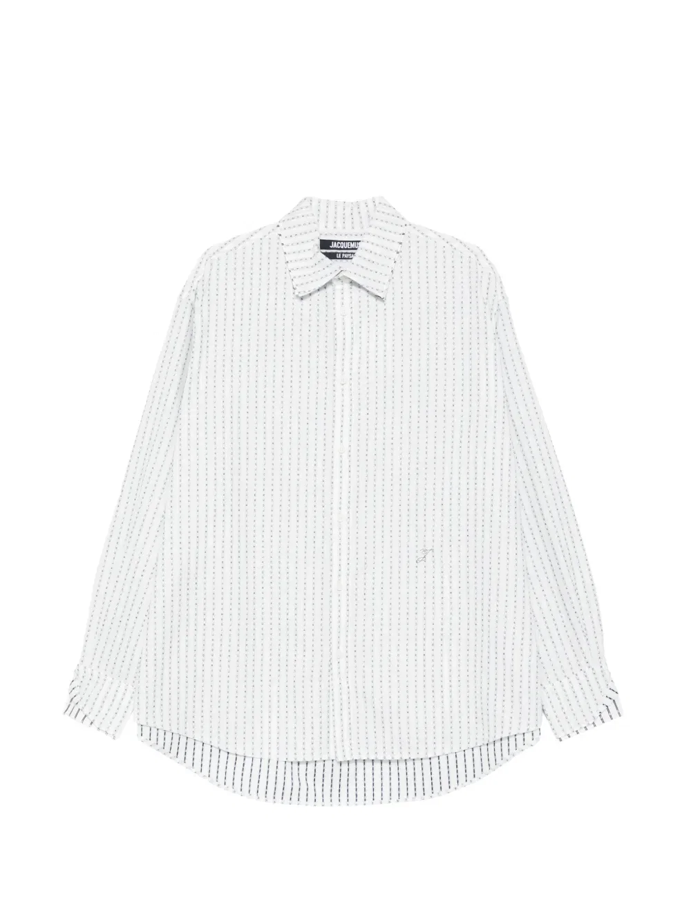Полосатая рубашка Letro Jacquemus, белый