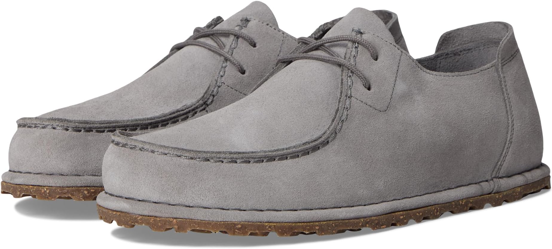 

Лоферы Birkenstock Utti Lace Up - Suede, Whale Gray