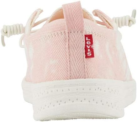 Кроссовки Levi's Kids Newt TD CVS Slip-on Unisex Tie Dyed Canvas Fashion Sneaker, Pink — фото 2