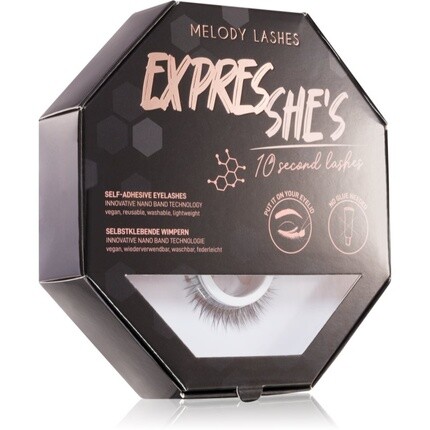 

Выраженные накладные ресницы - 2 шт. Melody Lashes