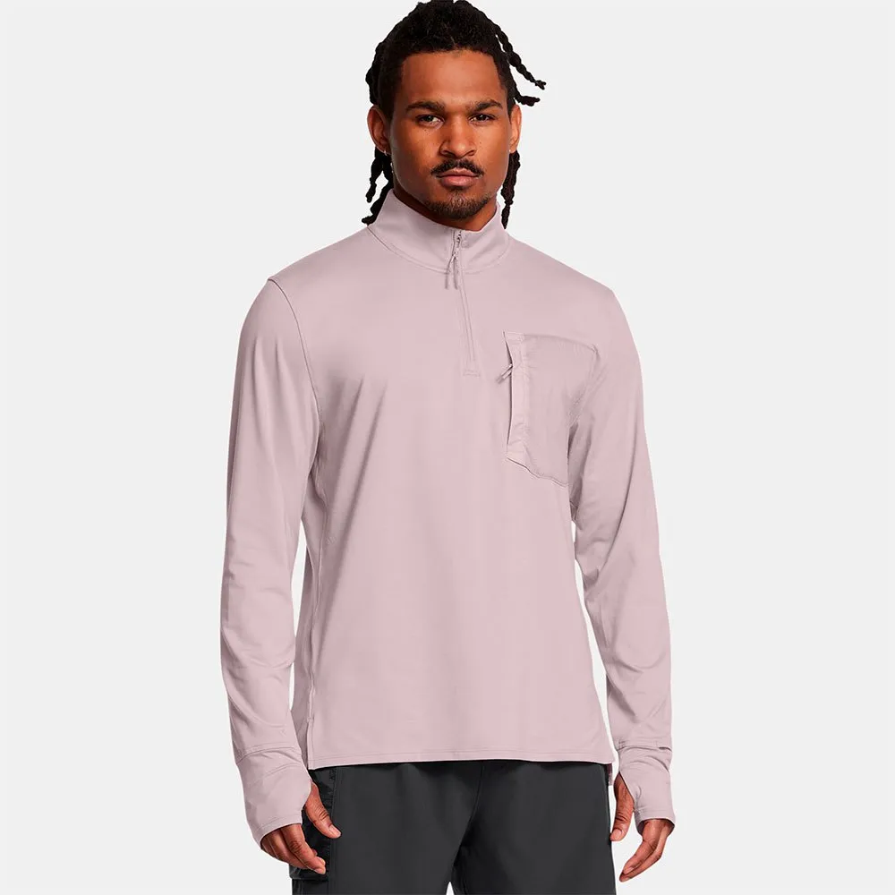 

Толстовка Under Armour Trail Run half zip, серый