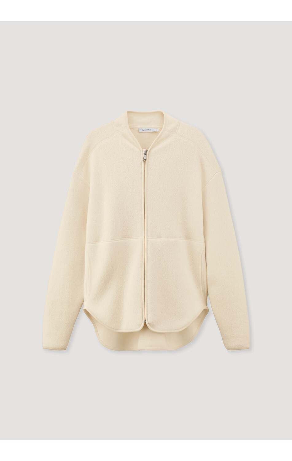 

Куртка Hessnatur Fleece Jacke, натуральный