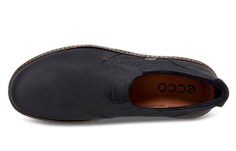 Мужские туфли Ecco Men's Casual Shoes Men Low-Top Black — фото 3