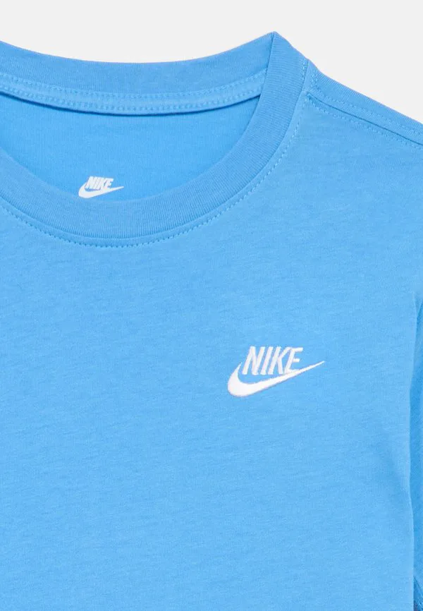 Футболка унисекс tee futura Nike Sportswear, University Blue — фото 4