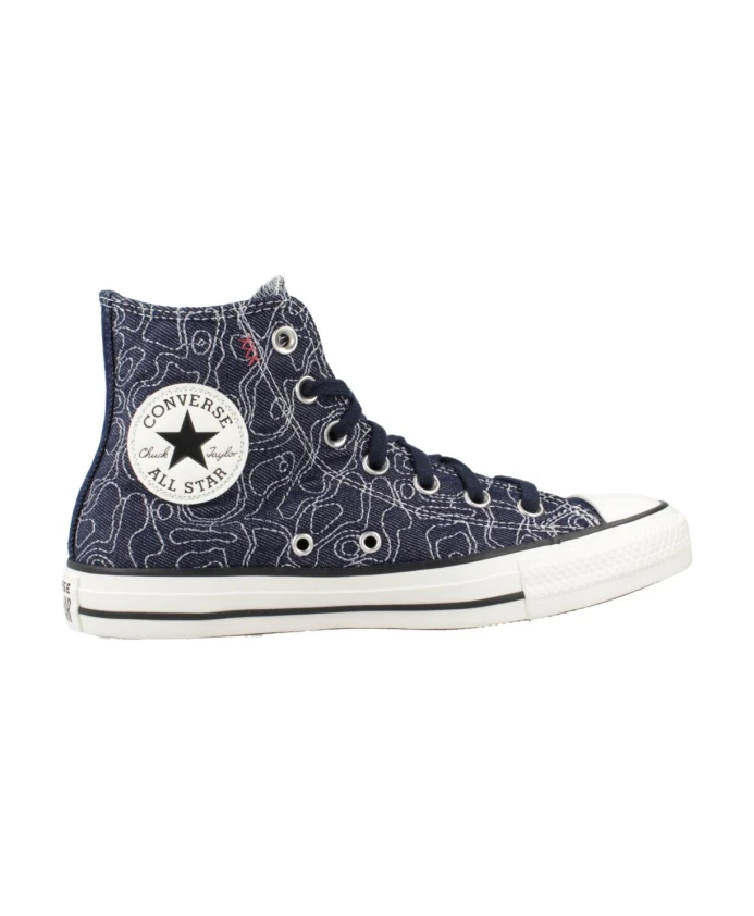 

Высокие кроссовки женские Converse, синий