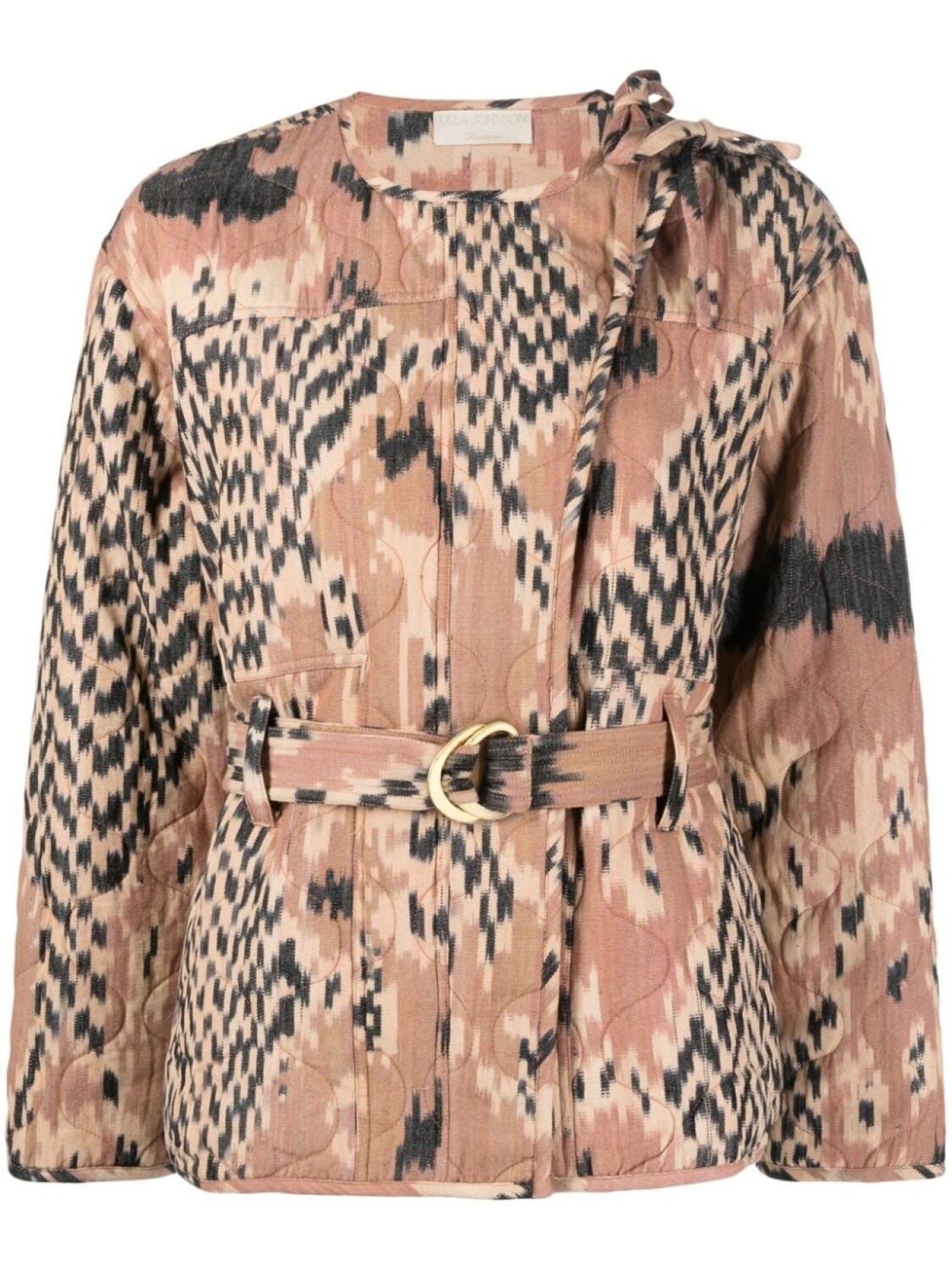 

Ulla Johnson куртка с графичным принтом, розовый