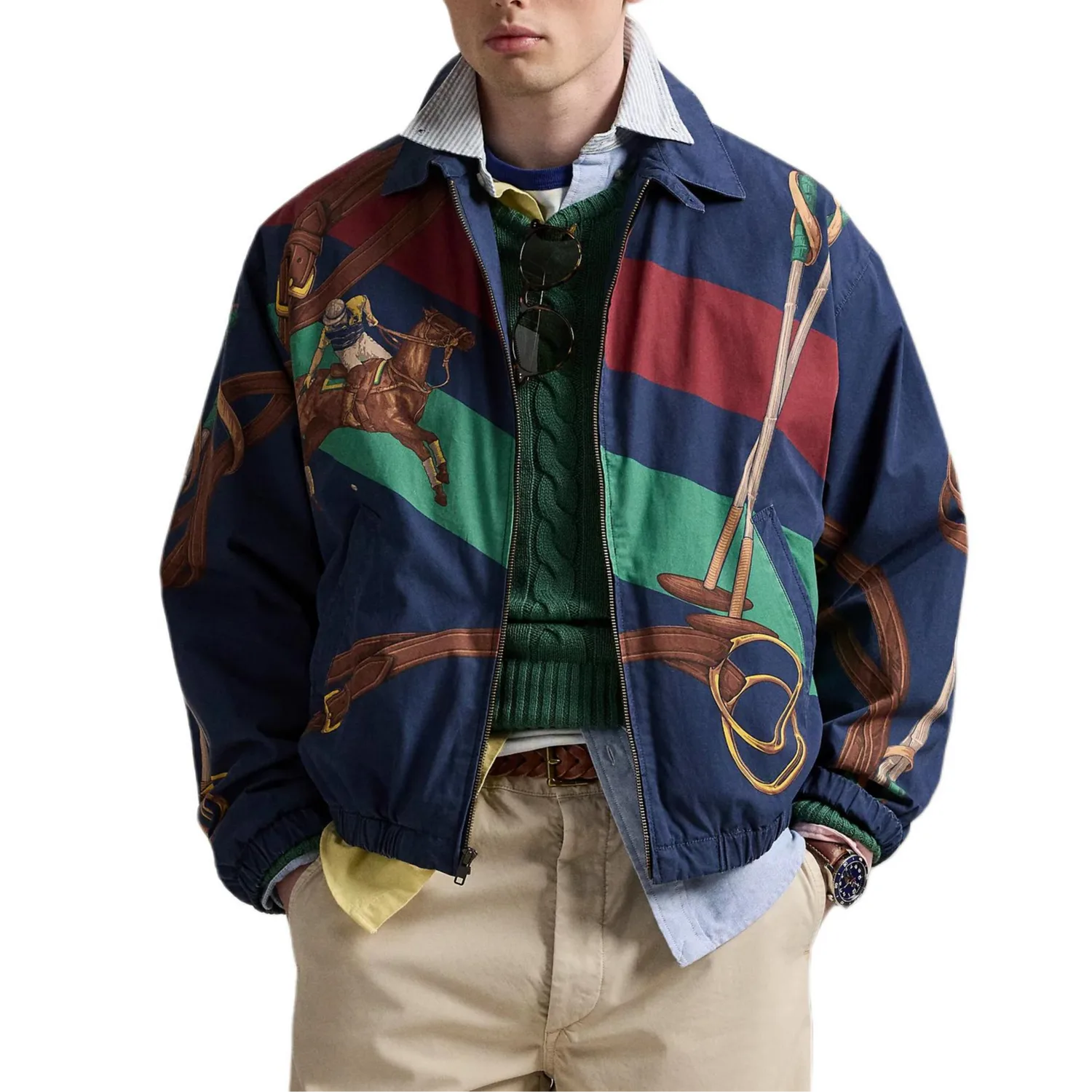 Polo Ralph Lauren Куртка мужская разноцветные — фото 4
