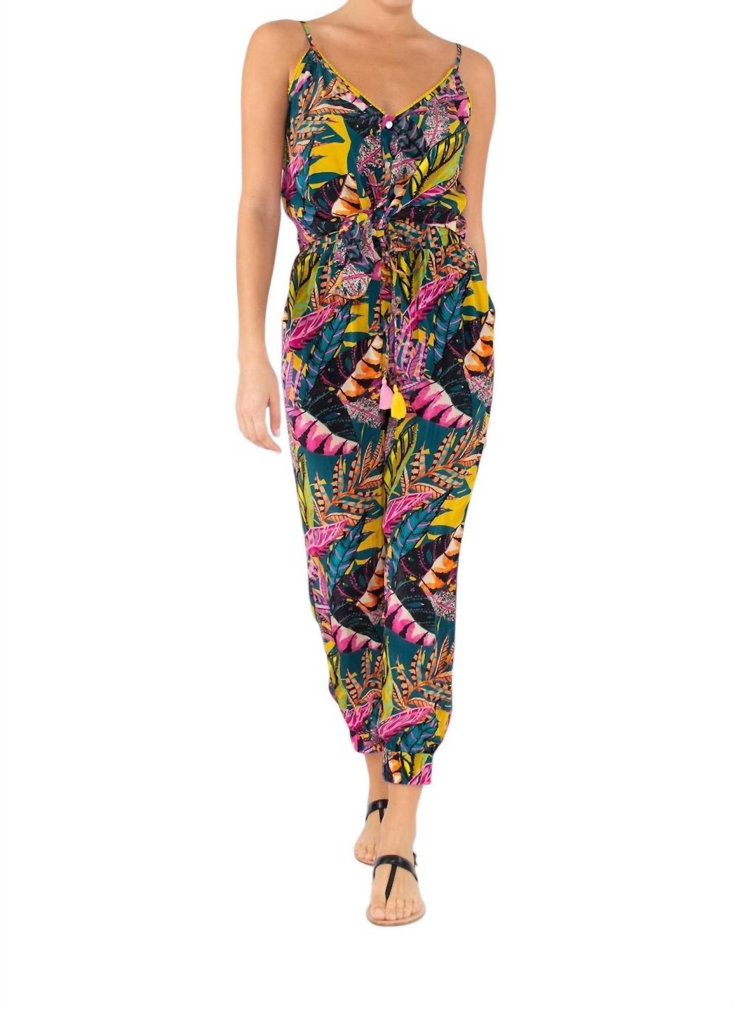 

Топ Aurea в цветной листве лета TAJ by SABRINA CRIPPA, цвет high summer color folage