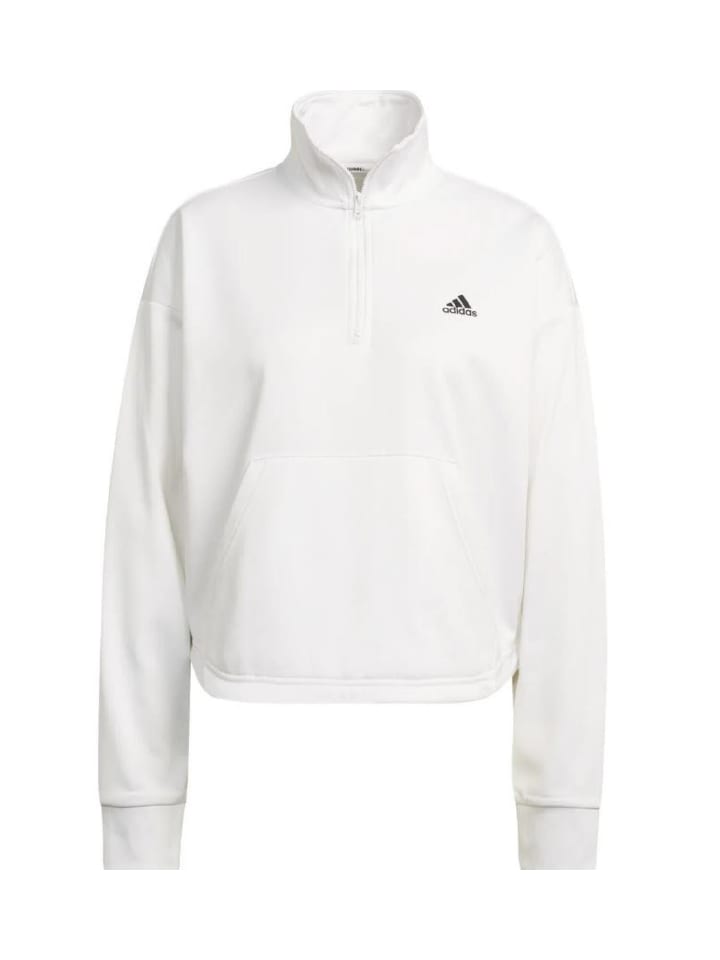 

Лонгслив adidas Sweatshirt W GG 14Z TP, белый