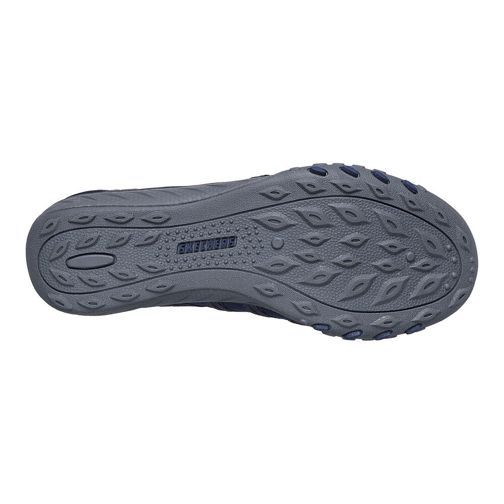 Женская обувь Skechers Hands Free Slip-ins Relaxed Fit Breathe Easy Roll With Me, темно-синий — фото 4