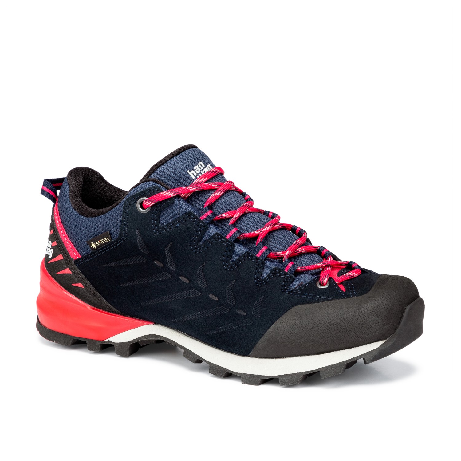 

Походная обувь Hanwag Makra Pro Low Bunion GTX, цвет Navy/Pink