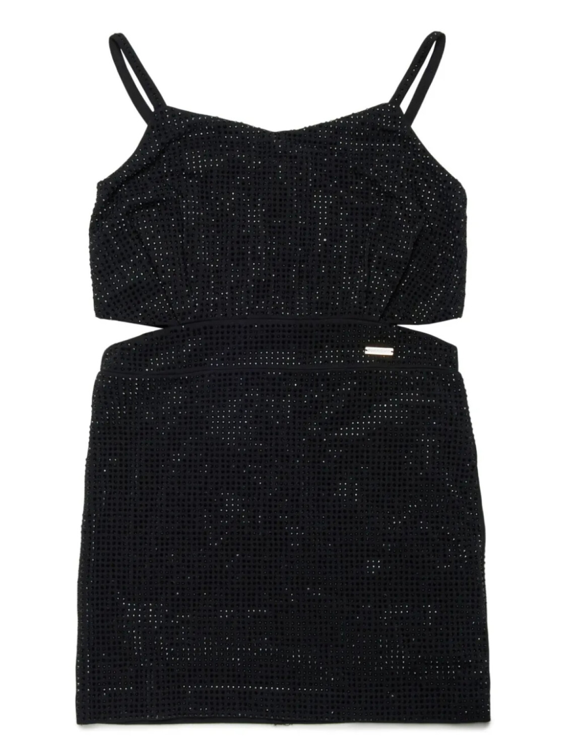 

Платье с вырезом DSQUARED2 KIDS, черный