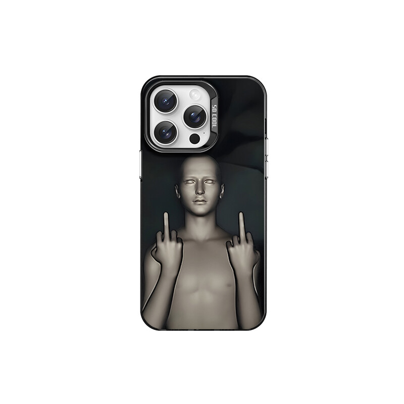 

Чехол для телефона с камнями Stones, Color silver black - DWSTSCY234