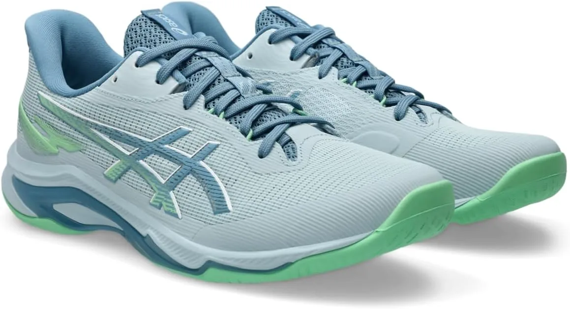 Мужские кроссовки ASICS Netburner Ballistic FF 4, серый/синий — фото 2