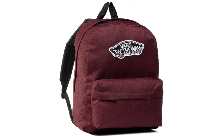 

Рюкзак из ткани обычный унисекс цвета бордо Vans