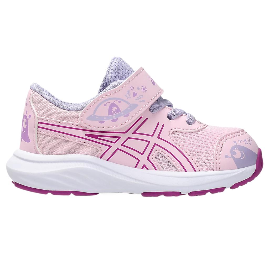 Кроссовки CONTEND 9 Abrasion Resistant, Breathable, And Anti Kick Low Top Toddler Shoes Infant And Toddler ASICS, розовый — фото 2
