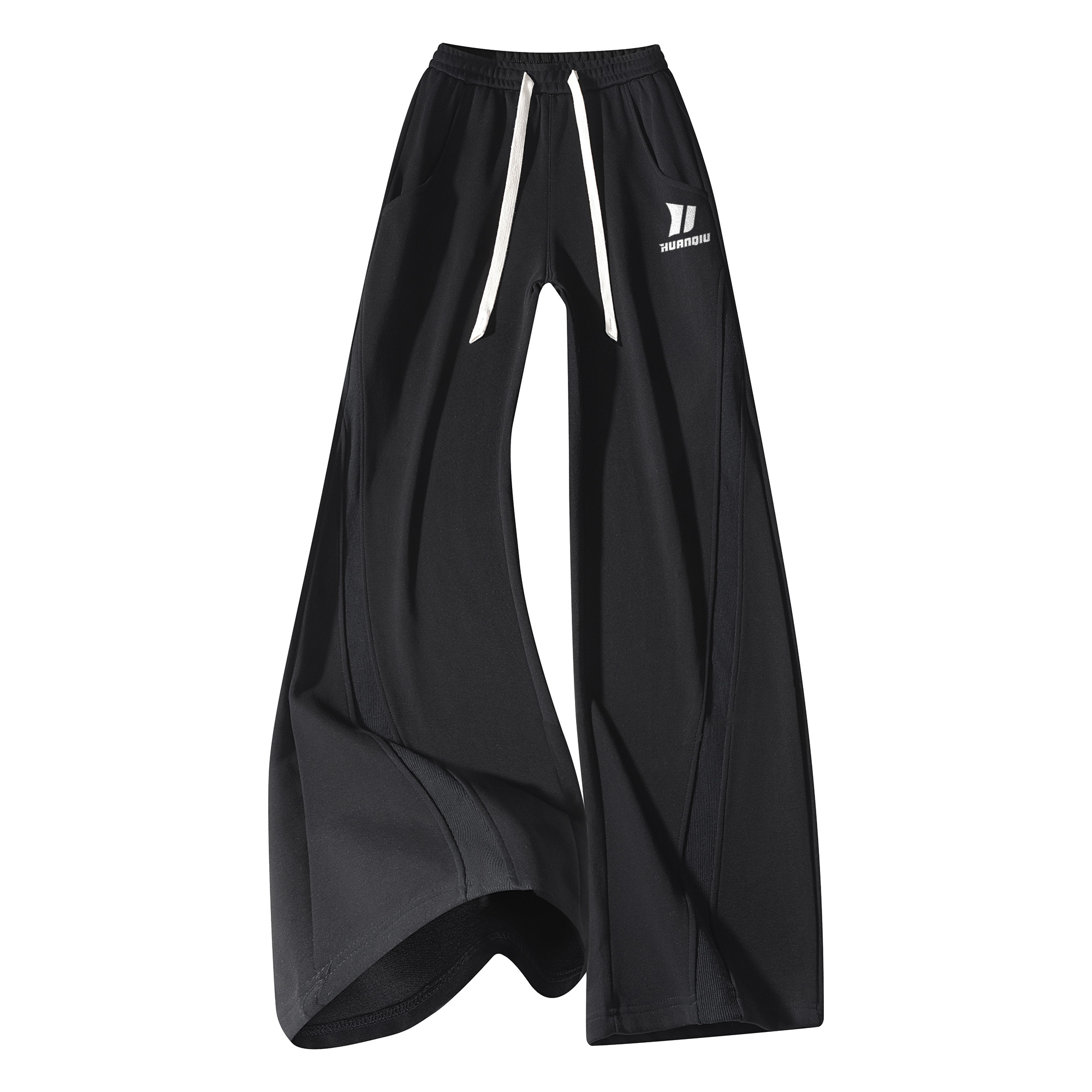 

Вязаные свитшоты Unisex HUANQIU, черный regular