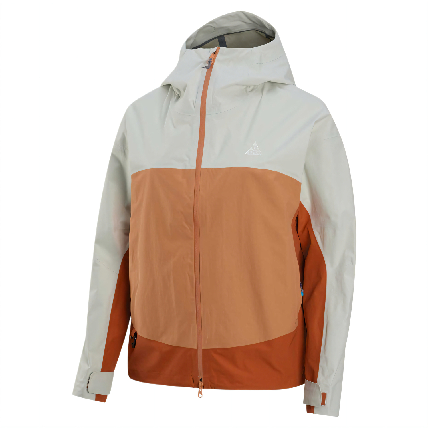 

Nike Куртка женская, Light Ivory White/Safety Orange/Peak White