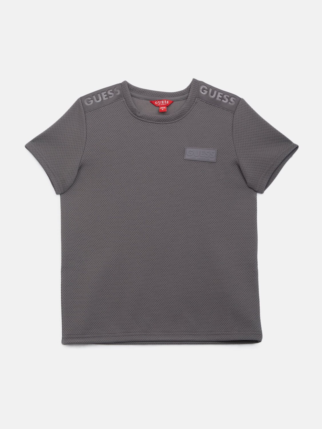 

Футболка с круглым вырезом с тиснением Khaleb (7-16) Guess Factory, цвет Si-F Dk