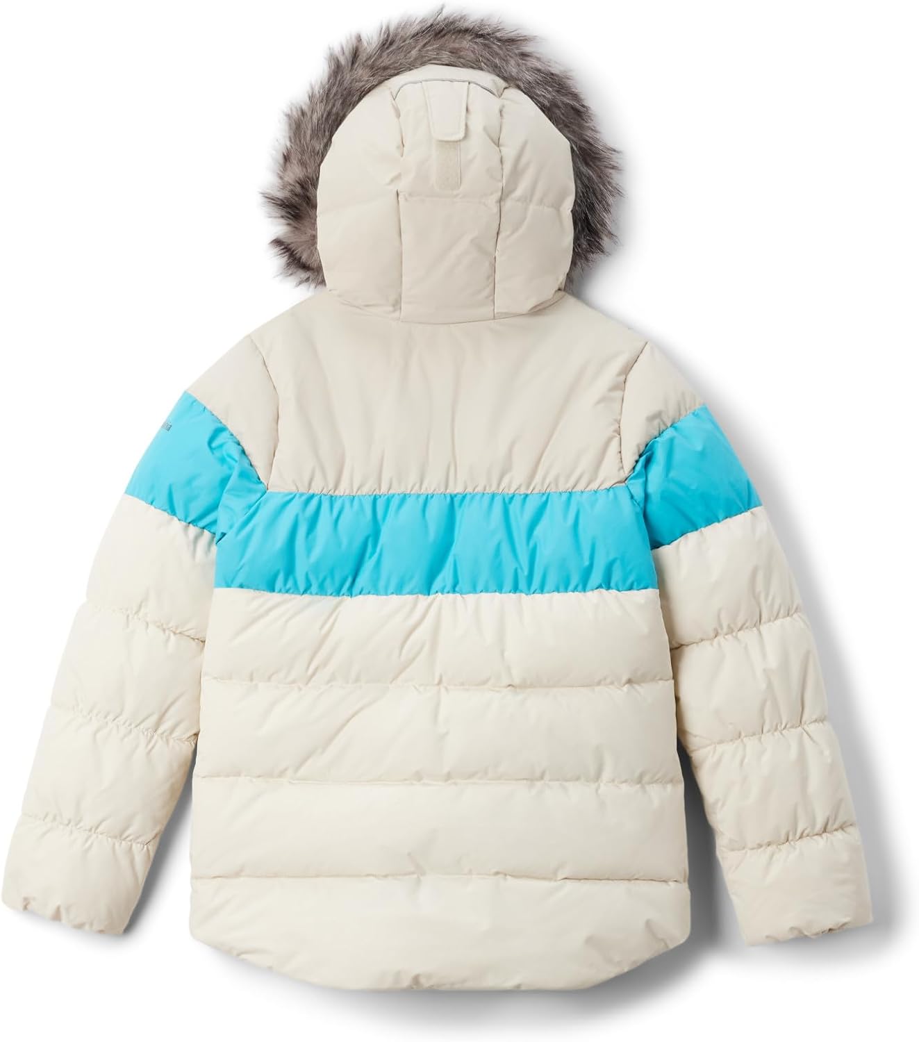 Куртка Columbia girls Arctic Blast III, Chalk/Geyser/Dark Stone — фото 2