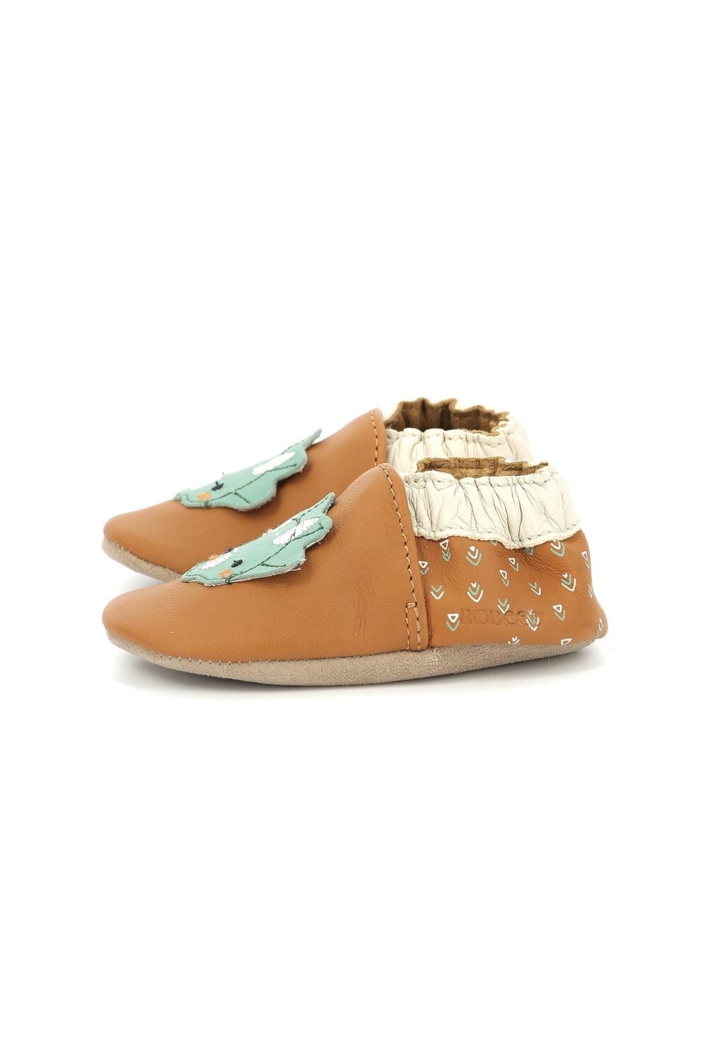 

Обувь для ползания TRICERADINO Robeez, цвет camel