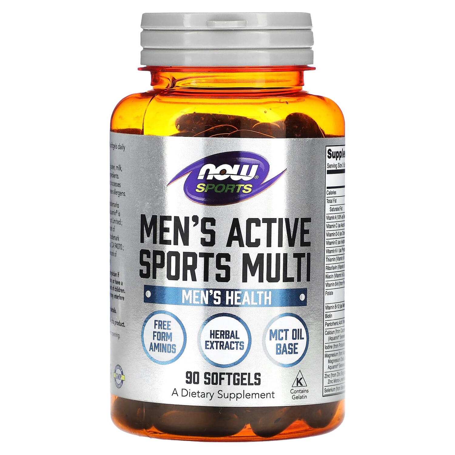 

Now Foods Active Sports мультивитамин для мужчин 90 софтгелей