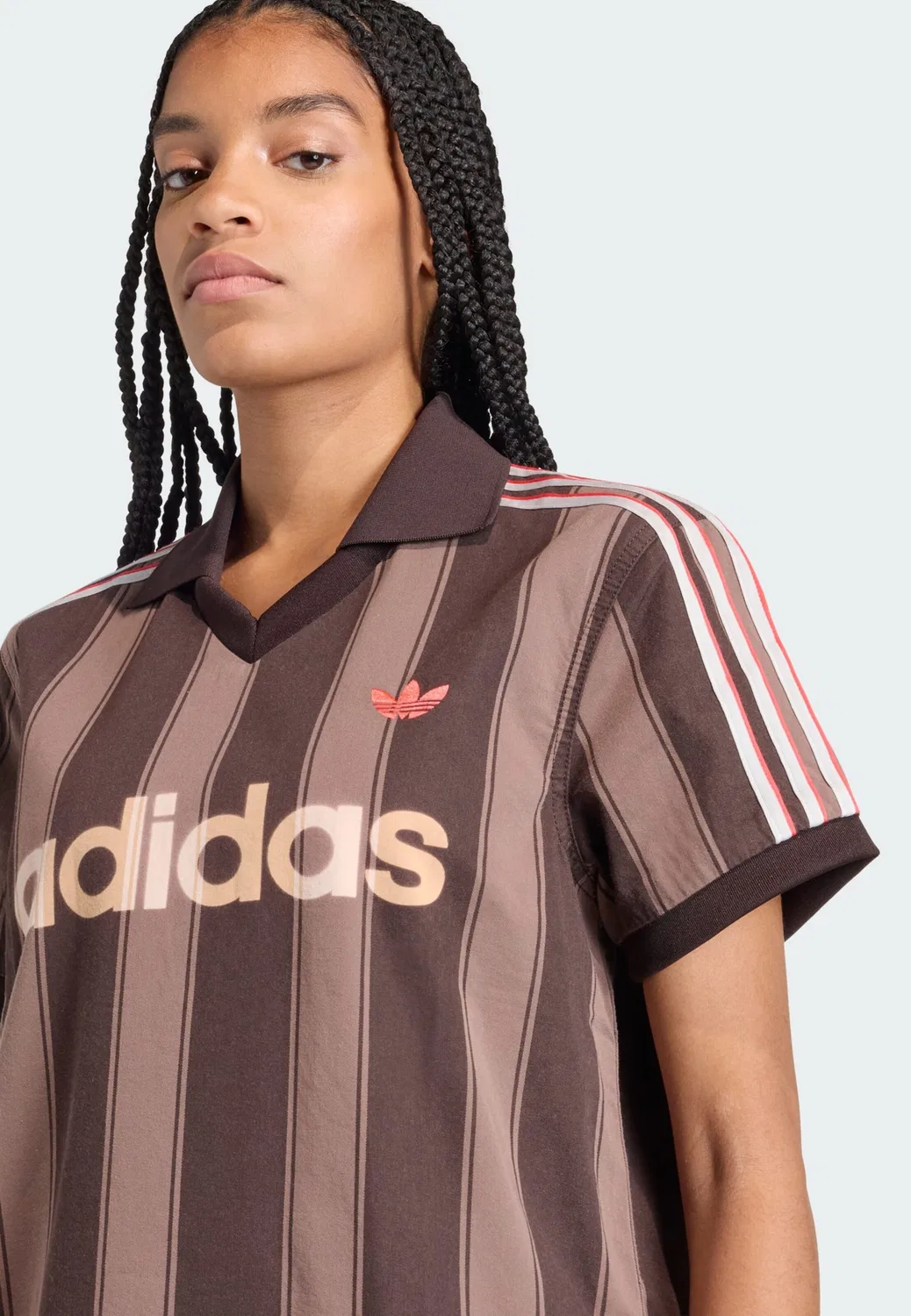 Футболка Adidas Originals, золотисто-коричневый — фото 4