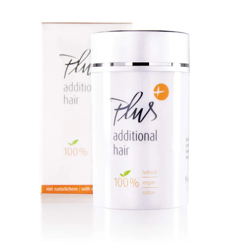 Эффективный загуститель для волос с витамином E, 25 г, черный Plus Additional Hair