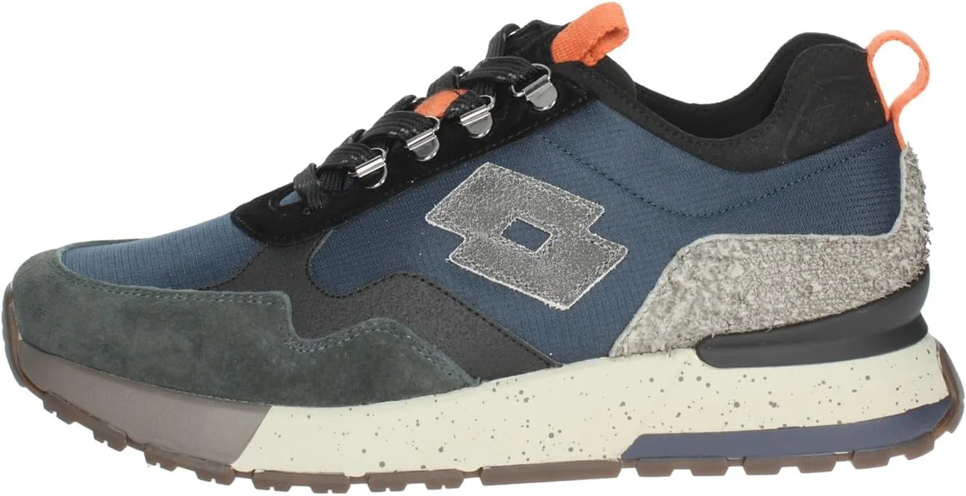 Кроссовки Lotto Leggenda 218716 9TK Night Blue All Black Shadow Grey, синий